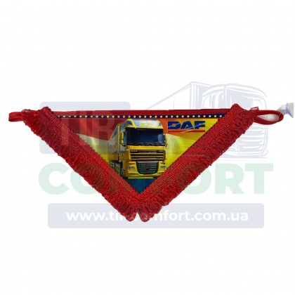 Вимпел в кабіну DAF (трикутник)