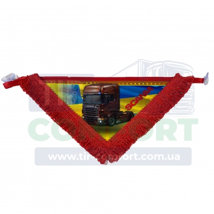 Вимпел в кабіну SCANIA (трикутник)