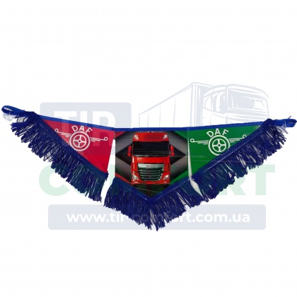 Вимпел в кабіну DAF (фігурний трикутник)