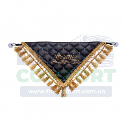 Вимпел в кабіну SCANIA (екошкіра)