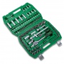 Набор инструментов Intertool 1/4", 1/2", 108 предметов (ET-6108SP)